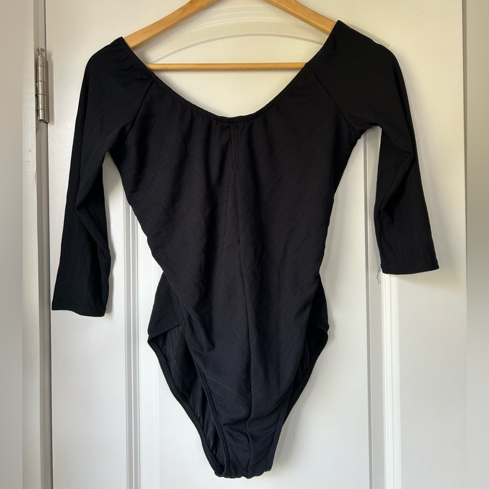Capezio y2k Scoop Neck Dance Leotard NWOT